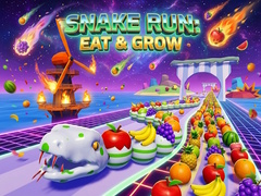Mchezo Snake Run: Eat & Grow