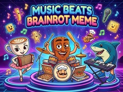 Mchezo Music Beats Brainrot Meme 
