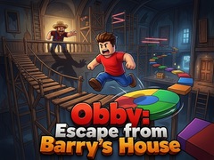 Mchezo Obby: Escape from Barry’s House