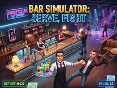 Mchezo Bar Simulator: Serve, Fight