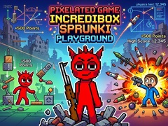 Mchezo Pixelated Game Incredibox Sprunki Playground