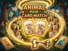 Mchezo Animal Pair Card Match