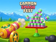 Mchezo Cannon Smash Fest