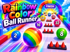 Mchezo Rainbow Color Ball Runner