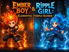 Mchezo Ember Boy & Ripple Girl 