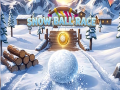 Mchezo Snow Ball Race