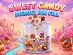 Mchezo Sweet Candy Merge: Jar Fill