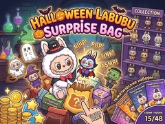 Mchezo Halloween Labubu Surprise Bag