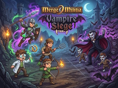Mchezo Merge Militia: Vampire Siege