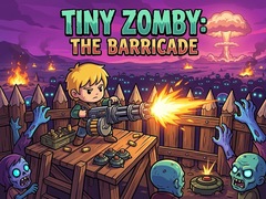 Mchezo Tiny Zomby: The Barricade