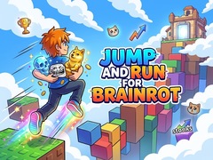 Mchezo Jump and Run for Brainrots