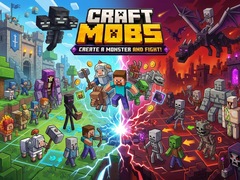Mchezo Craft Mobs: Create a Monster and Fight!