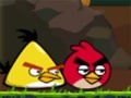 Mchezo Mario vs Angry Birds