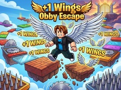 Mchezo +1 Wings Obby Escape