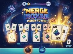 Mchezo Merge Royal: Merge to Win