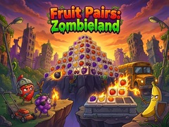 Mchezo Fruit Pairs Zombieland