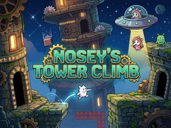Mchezo Nosey's Tower Climb