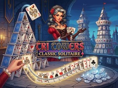 Mchezo Tri Towers Classic Solitaire