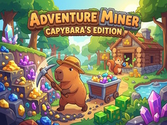 Mchezo Adventure Miner Capybara's Edition