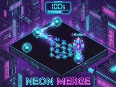 Mchezo Neon Merge