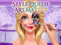 Mchezo Style Queen: Art Makeup