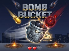 Mchezo Bomb Bucket
