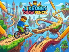 Mchezo Bike Obby Draw Pencil