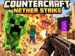 Mchezo Countercraft Nether Strike