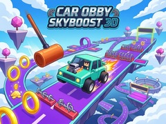 Mchezo Car Obby Skyboost 3D