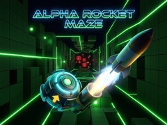 Mchezo Alpha Rocket Maze