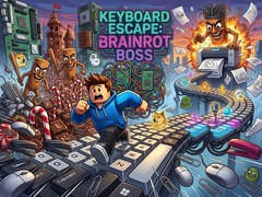 Mchezo Keyboard Escape: Brainrot Boss 