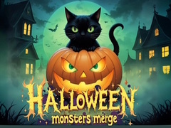 Mchezo Halloween monsters merge