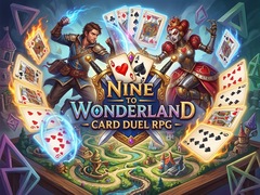 Mchezo Nine to Wonderland - Card Duel RPG