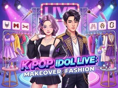 Mchezo Kpop Idol Live: Makeover Fashion