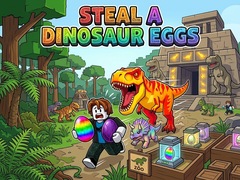 Mchezo Steal a Dinosaur Eggs
