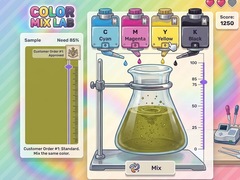Mchezo Color Mix Lab