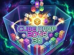 Mchezo Cube Drop 2048 3D