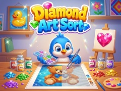 Mchezo Diamond Art Sort