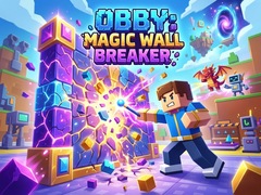 Mchezo Obby: Magic Wall Breaker