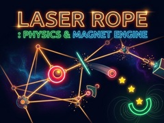 Mchezo Laser Rope : Physics & Magnet Engine