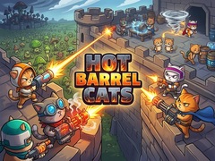 Mchezo Hot Barrel Cats