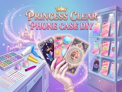 Mchezo Princess Clear Phone Case DIY