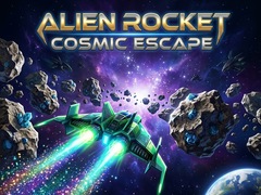Mchezo Alien Rocket: Cosmic Escape