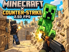 Mchezo Minecraft Counter Strike: 2.5D FPS