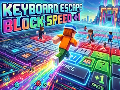 Mchezo Keyboard Escape Block Speed +1