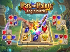 Mchezo Pets and Paints: Logic Puzzle