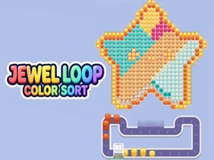 Mchezo Jewel Loop Color Sort