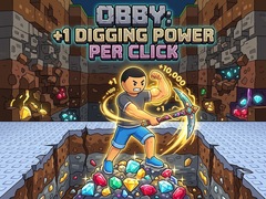 Mchezo Obby: +1 Digging Power per Click
