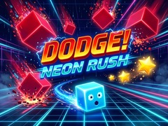 Mchezo Dodge! Neon Rush