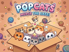 Mchezo PopCats: Merge the cats!